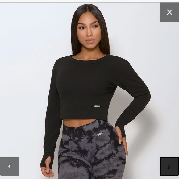 Bombshell Sportswear Open Back Pullover - Picture 3 of 5